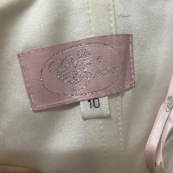 The Couture Collection Bridal Sz 10 NWOT - Picture 8 of 8